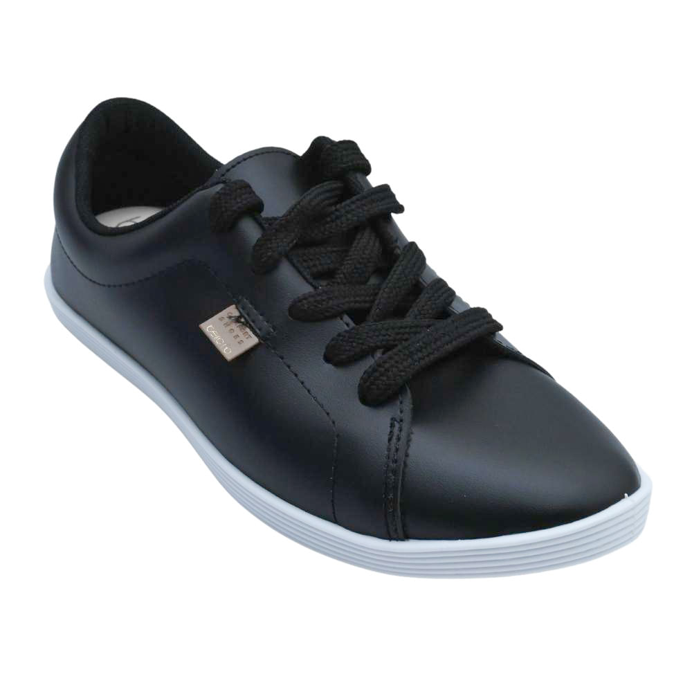 Tenis beira rio sales preto e branco