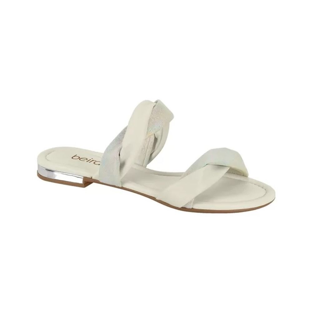 Slipper beira rio sales branco