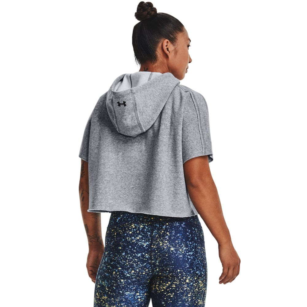 Camiseta Under Armour Tech Feminina Cinza Cinza