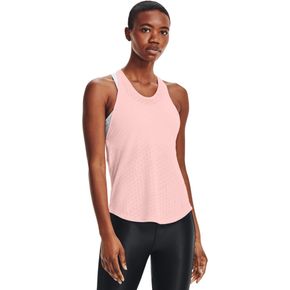 Regata Under Armour Tech Tank-Twist Feminina - Verde água