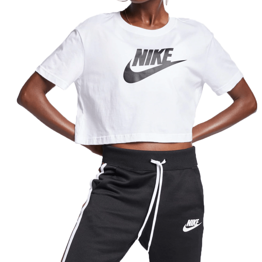 Nike Regata feminina esportiva, Preto/branco, P