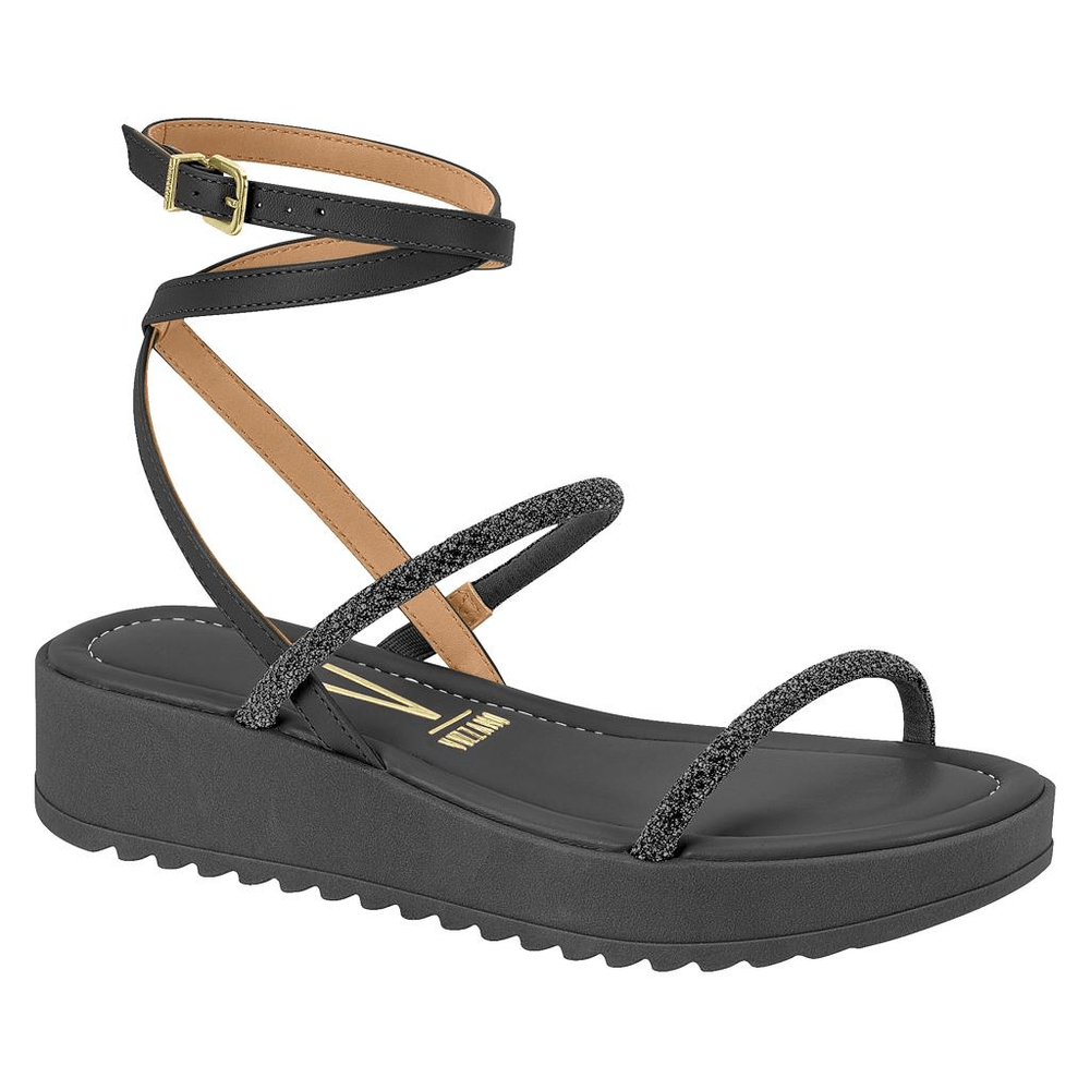 Sandalia fivela best sale vizzano