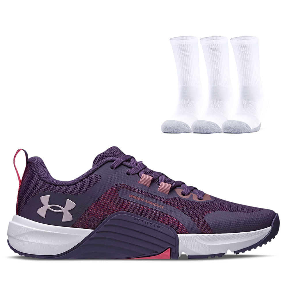 Tênis de Treino Feminino Under Armour Tribase Reps - Roxo