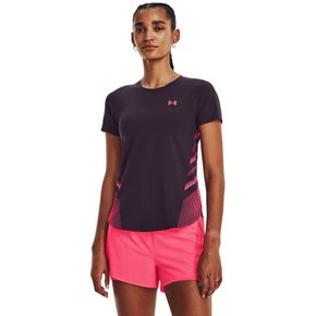 Camiseta de Treino Under Armour Tech SSC Solid BRZ Azul Feminina