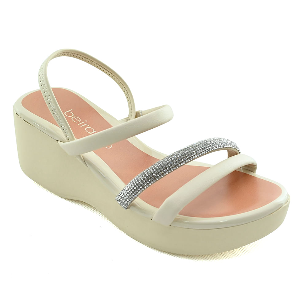 Strass Sandalias Beira Rio Plataforma Sandalias Beira Rio Chinelas