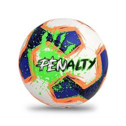 Bola Penalty Rx 500 XXIII Branco Amarelo e Preto Masculino - itapua