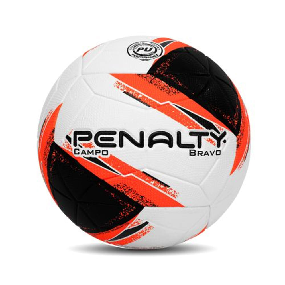 Bola Penalty Rx 500 XXIII Branco Amarelo e Preto Masculino - itapua