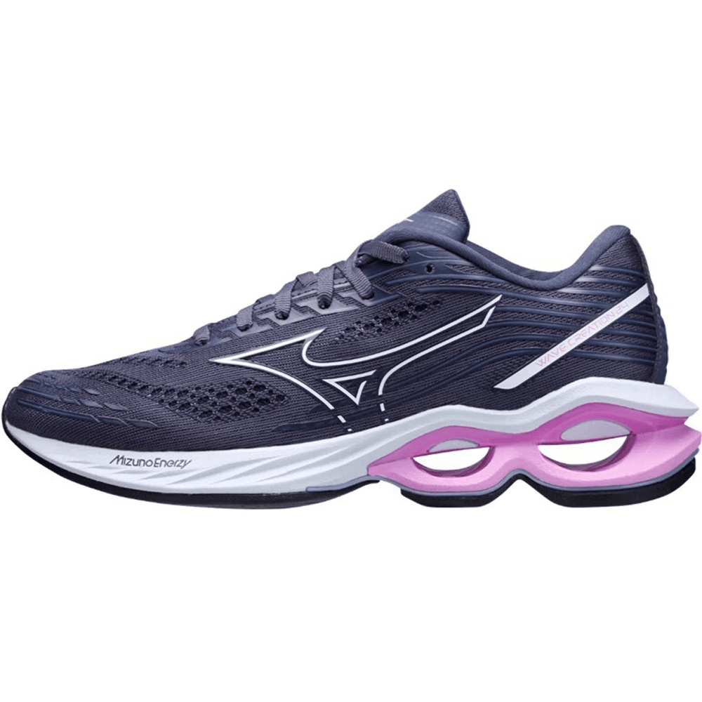 Mizuno wave hotsell azul e rosa