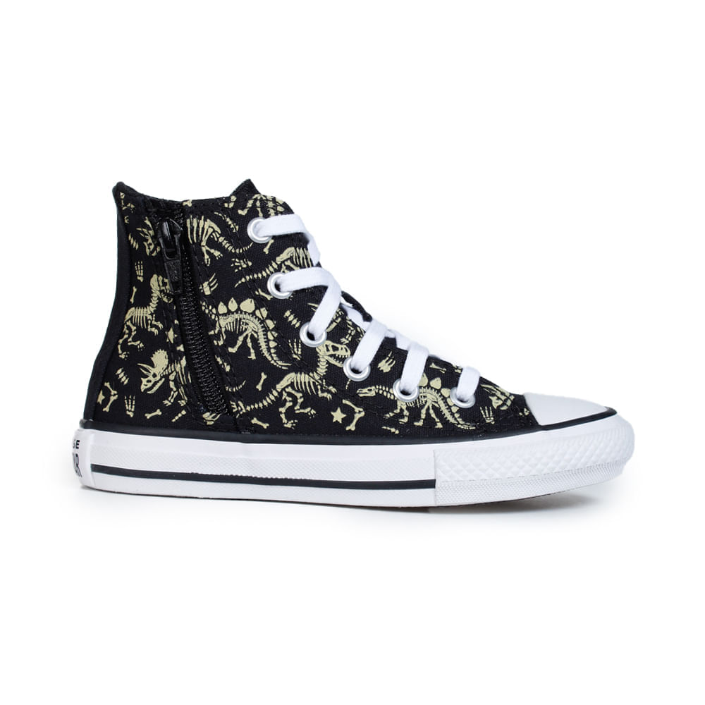 Converse infantil 2025 preto e branco