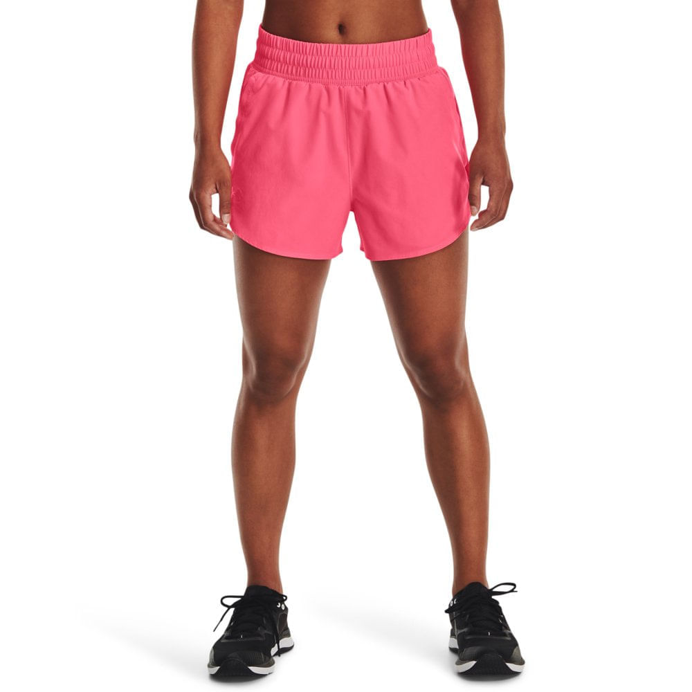 Shorts Under Armour Play Up 3.0 Vermelho Feminino