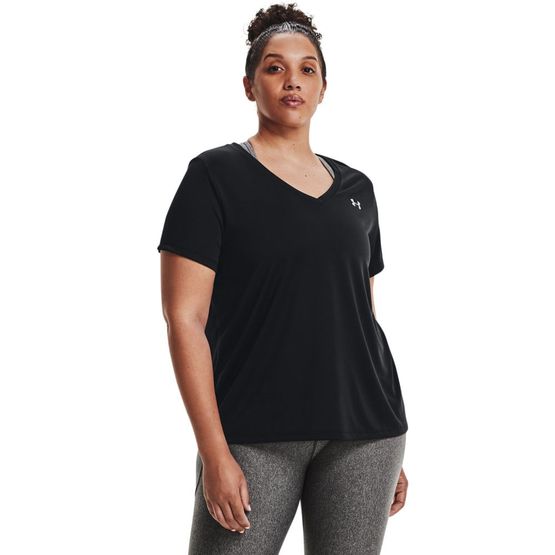 Camiseta de Treino Plus Size Feminina Under Armour Tech Solid SSV - itapua