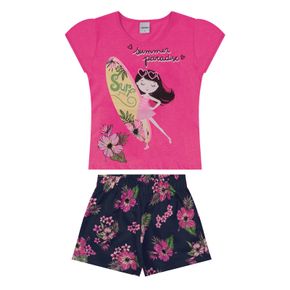 Barbie Roupas e Acessórios Conjunto Esportivo Blusa e Shorts Tie