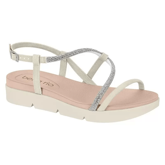 Sandália feminina deals flatform beira rio