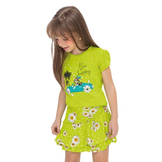 Blusa Juvenil Feminina Cotton Leve Trick Nick Rosa 10