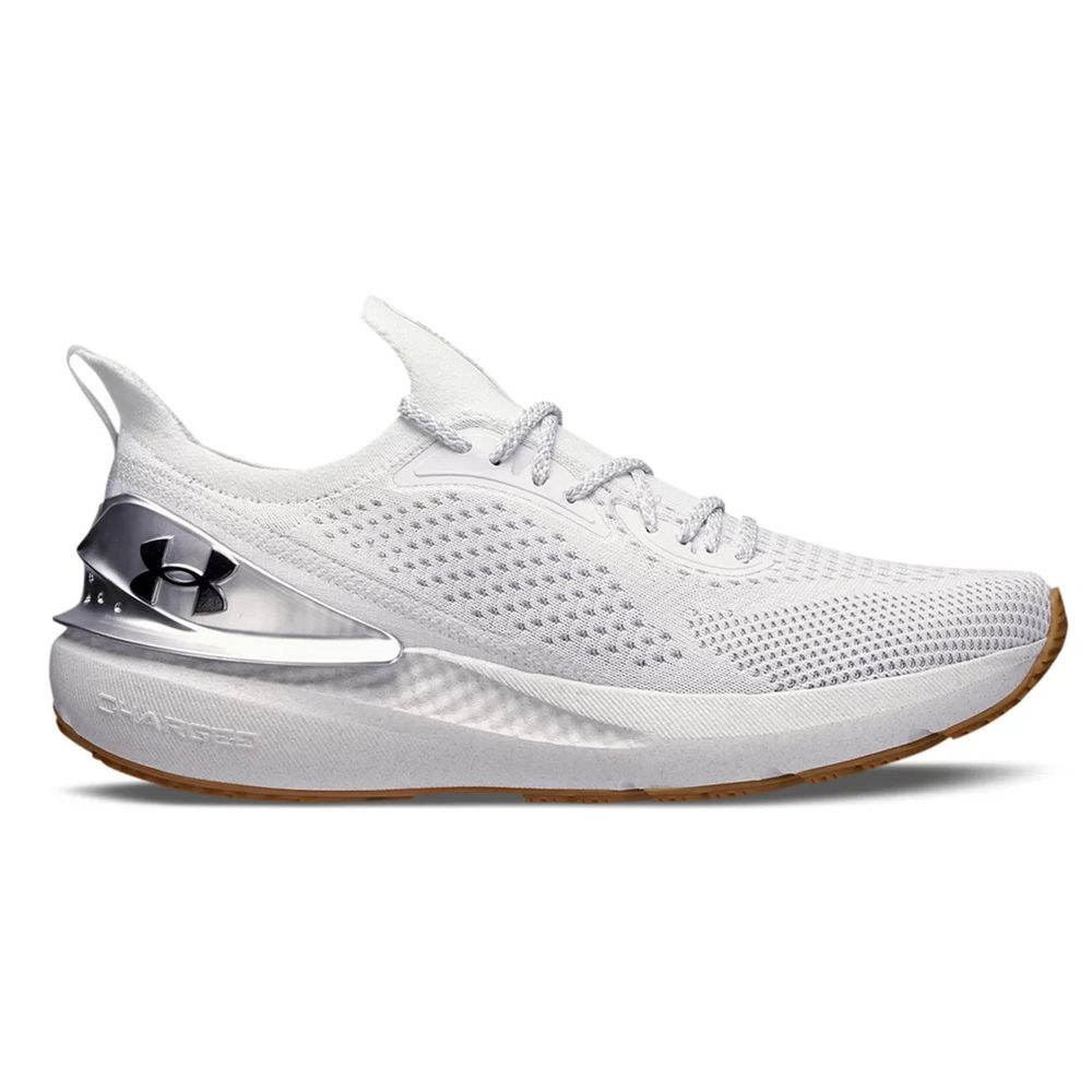 Tênis Esportivo Under Armour Branco e Preto Masculino - itapua