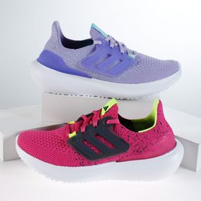 Tênis Adidas Lite Racer 3.0 Branco e Rosa Claro Feminino