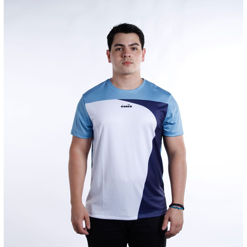 T-shirt alças azul SEAMLESS COMFORT