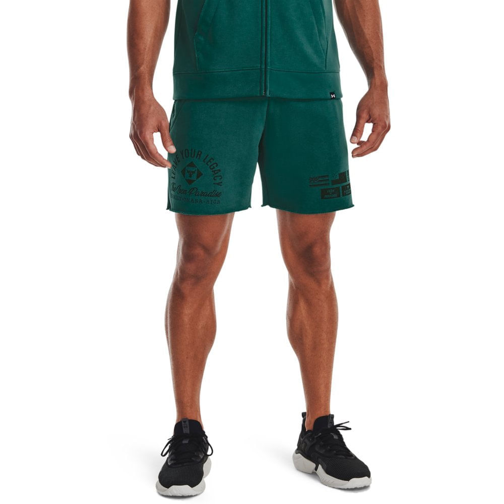 Shorts de Treino Masculino Under Armour Project Rock Terry - itapua