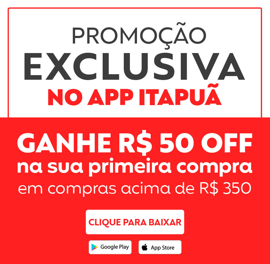 [Camp. App] Exclusiva App - R$50 off acima de R$350 (14/08-31/12)