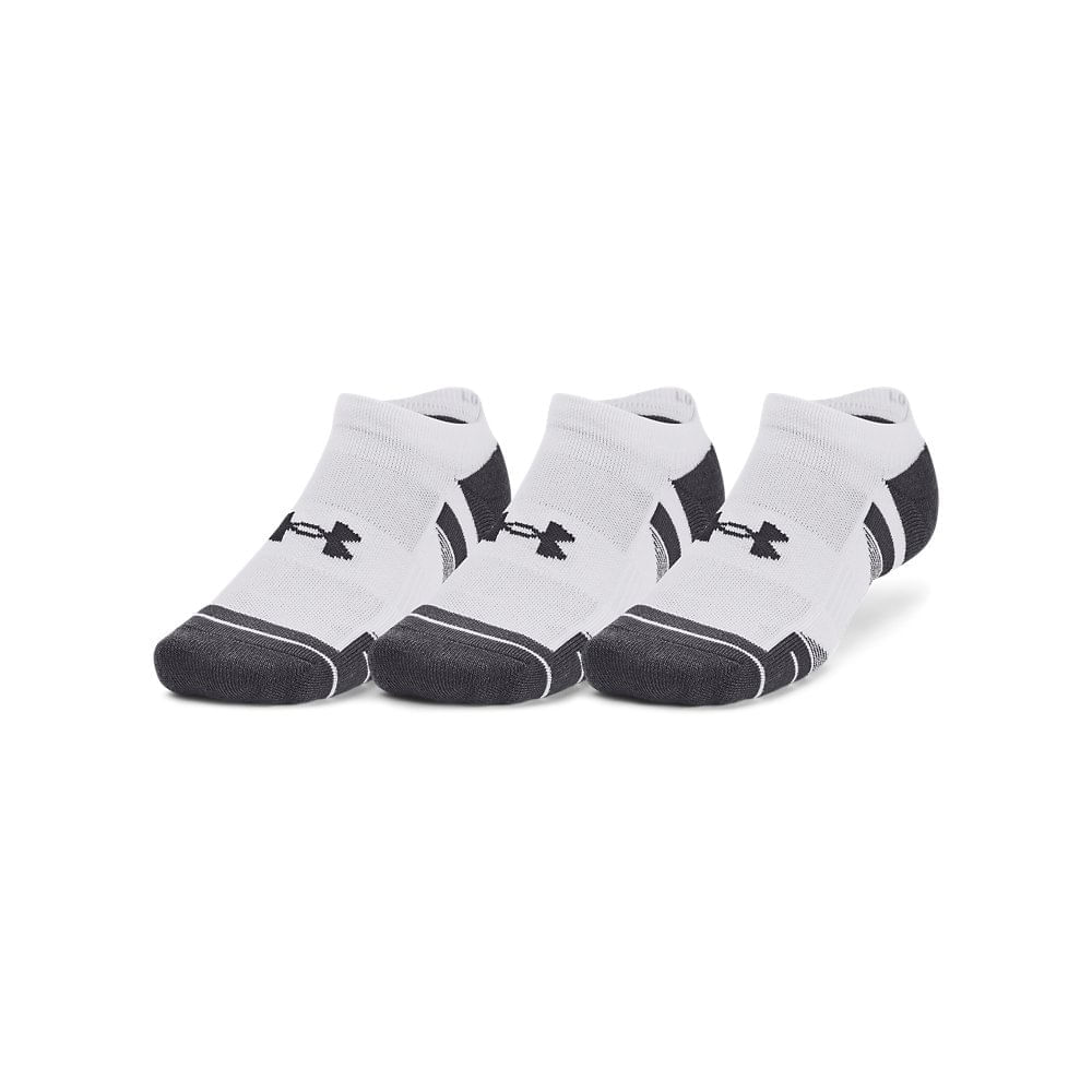 Meia Masculina Under Armour Performance Tech NS - Pacote com 3 Pares