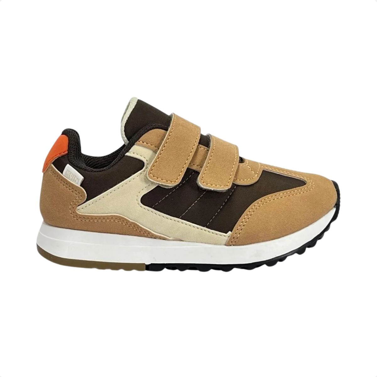 Tênis Casual Infantil Klin Walk Mini Marrom