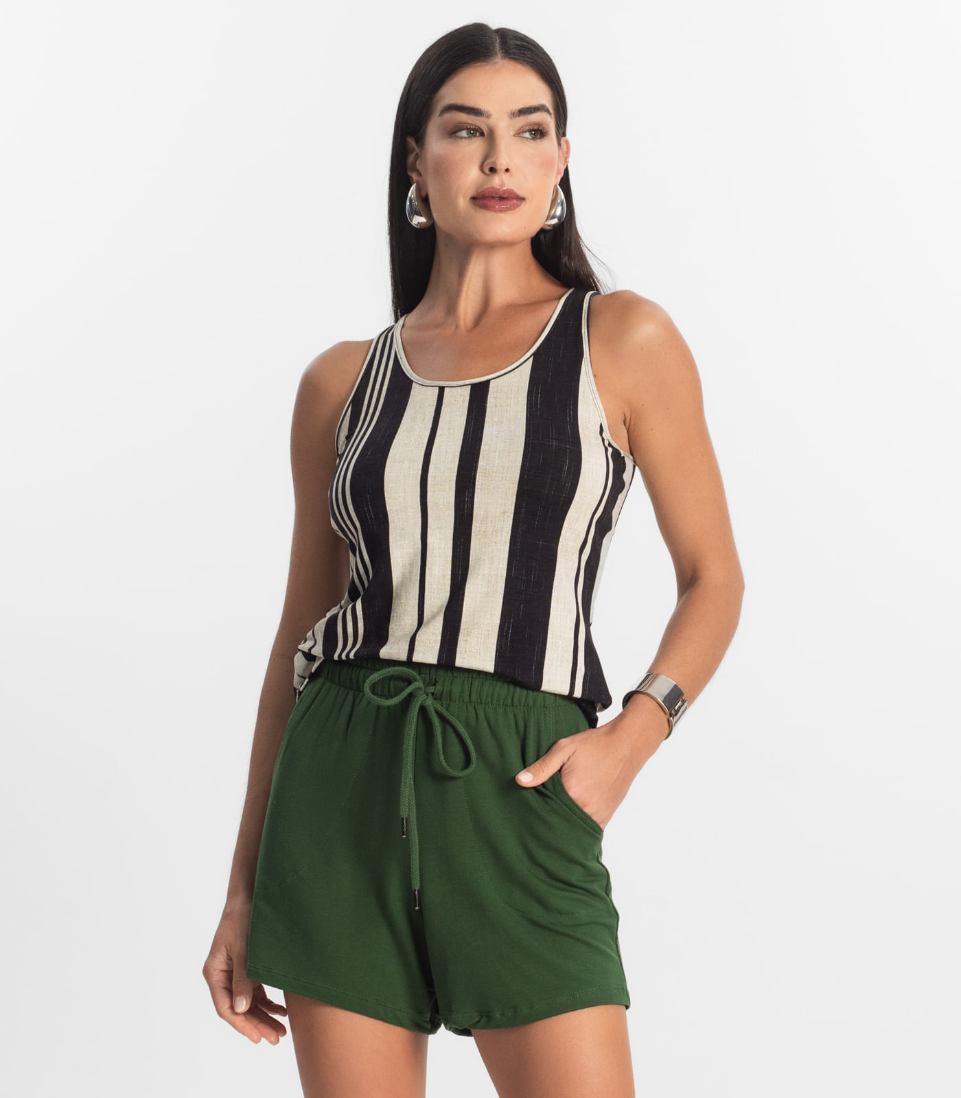 Regata Feminina Rovitex Preto