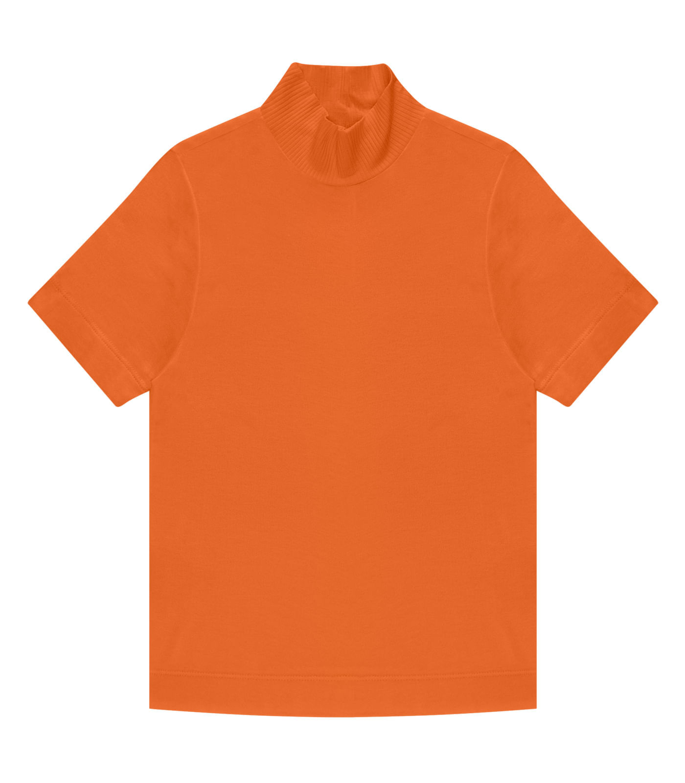 Blusa Feminina Gola Alta Endless Laranja