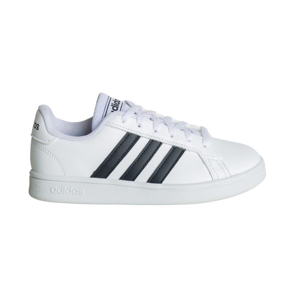 Tênis Casual Infantil Grand Court Adidas Branco