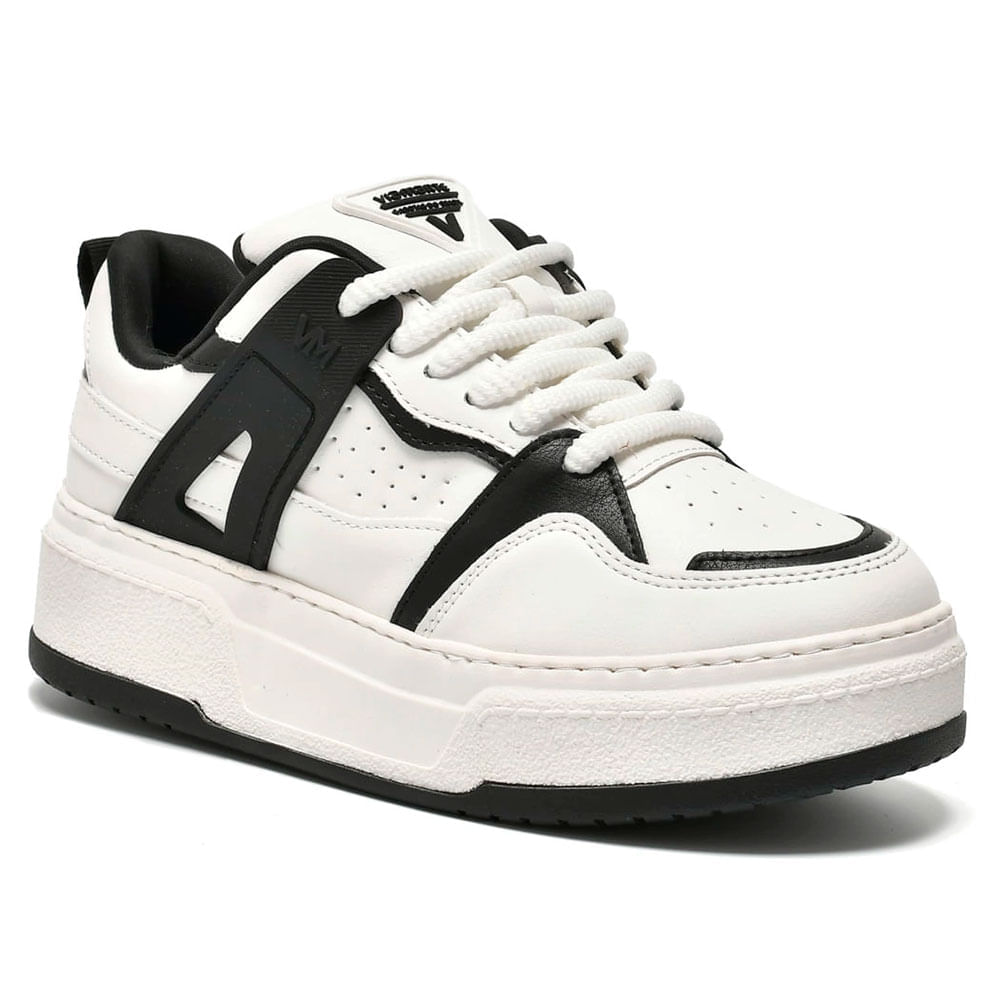 Tênis Casual Feminino Via Marte Branco 304-001-01