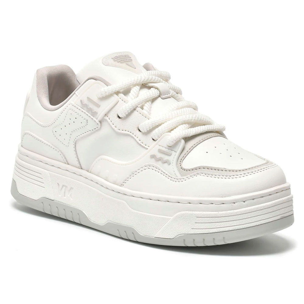 Tênis Casual Feminino Via Marte Branco 225-007-02