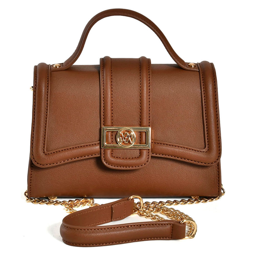 Shoulder Bag Feminina Via Marte Marrom B2-720-01