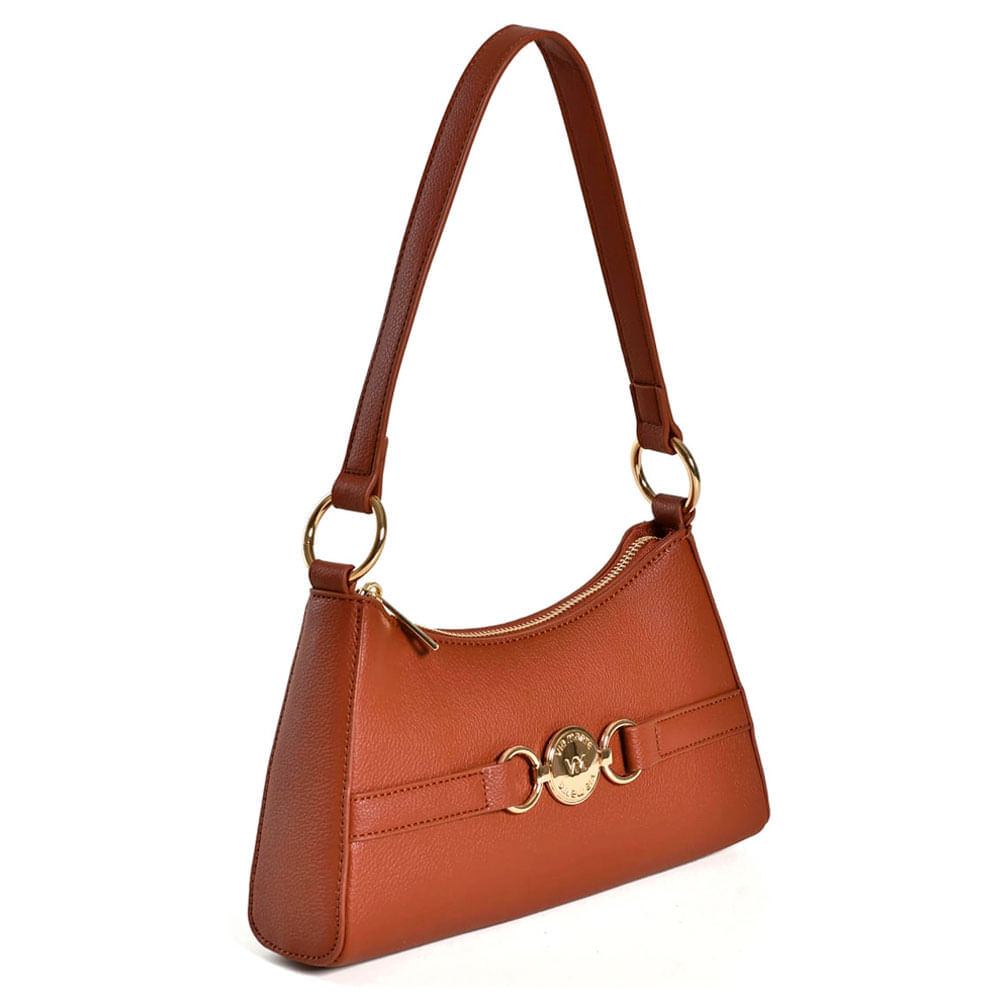 Shoulder Bag Feminina Via Marte Marrom B2-719-01