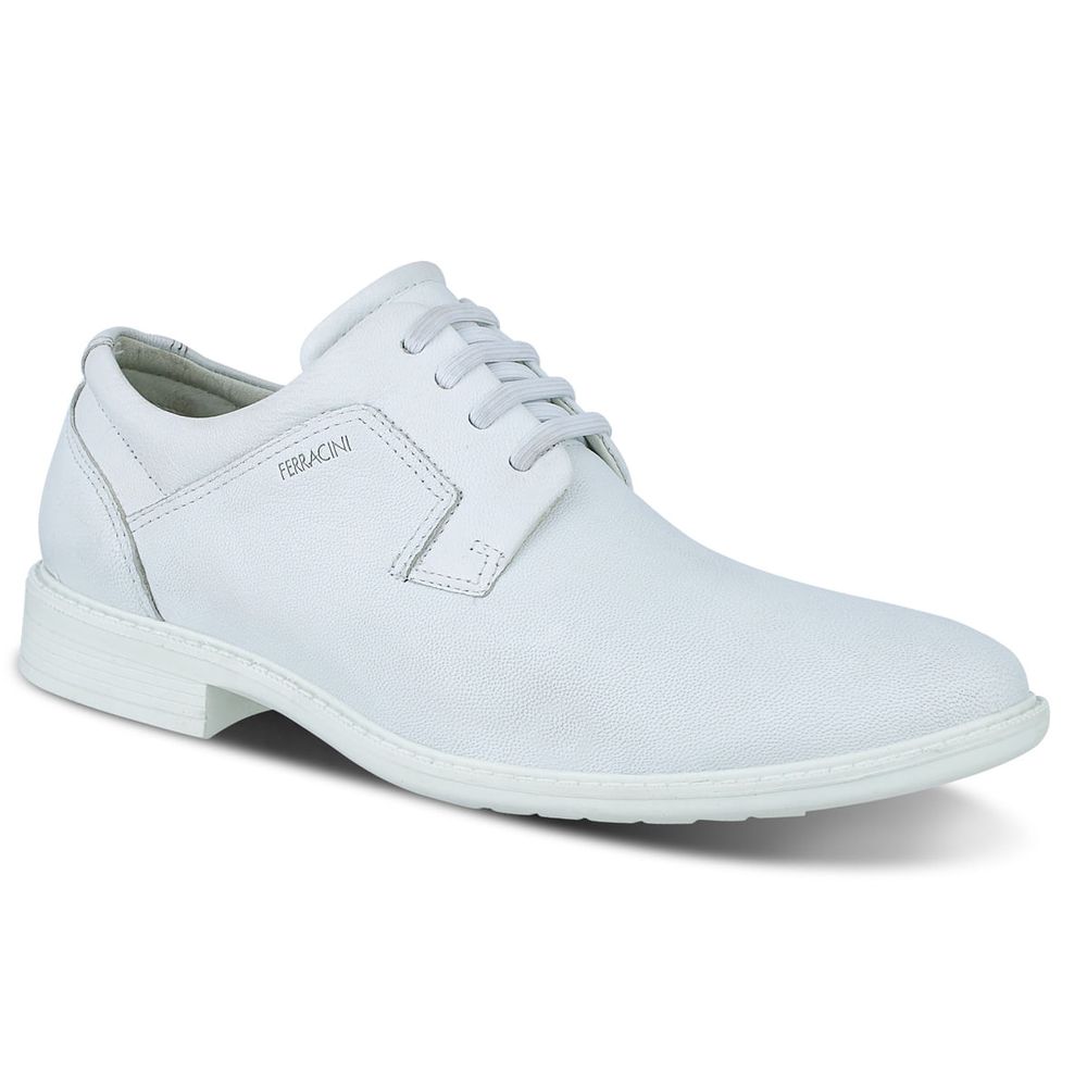 Sapato Casual Clear Ferracini - Branco - itapua
